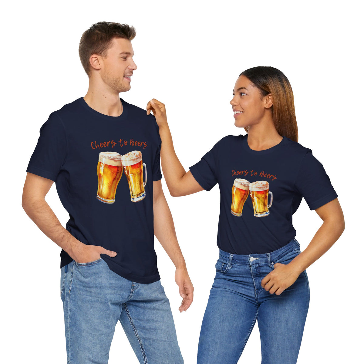 Beers Graphic T-shirts Short sleeve Soft cotton Beer lover Unisex Summer