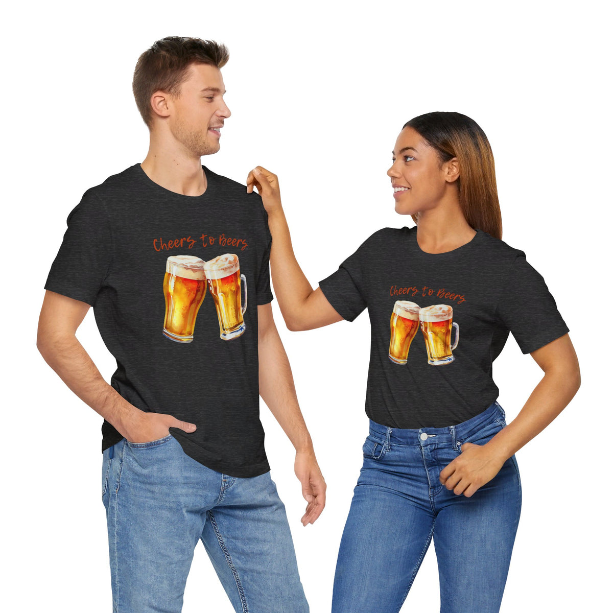 Beers Graphic T-shirts Short sleeve Soft cotton Beer lover Unisex Summer
