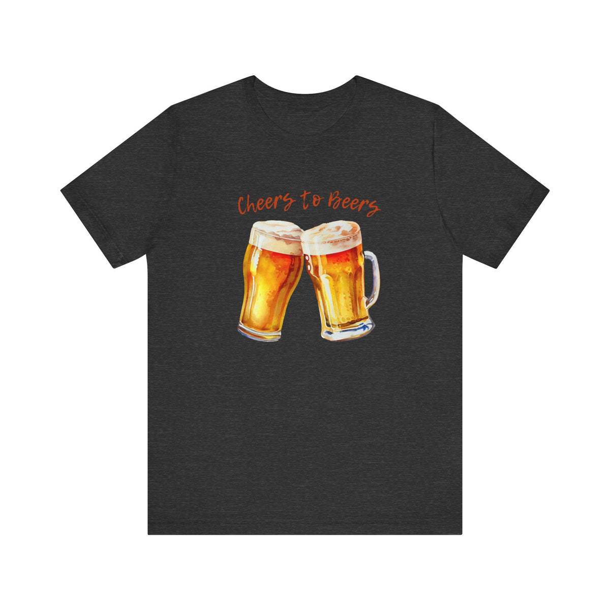 Beers Graphic T-shirts Short sleeve Soft cotton Beer lover Unisex Summer
