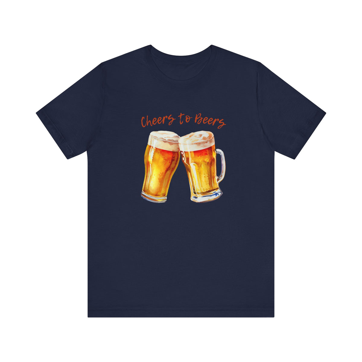 Beers Graphic T-shirts Short sleeve Soft cotton Beer lover Unisex Summer