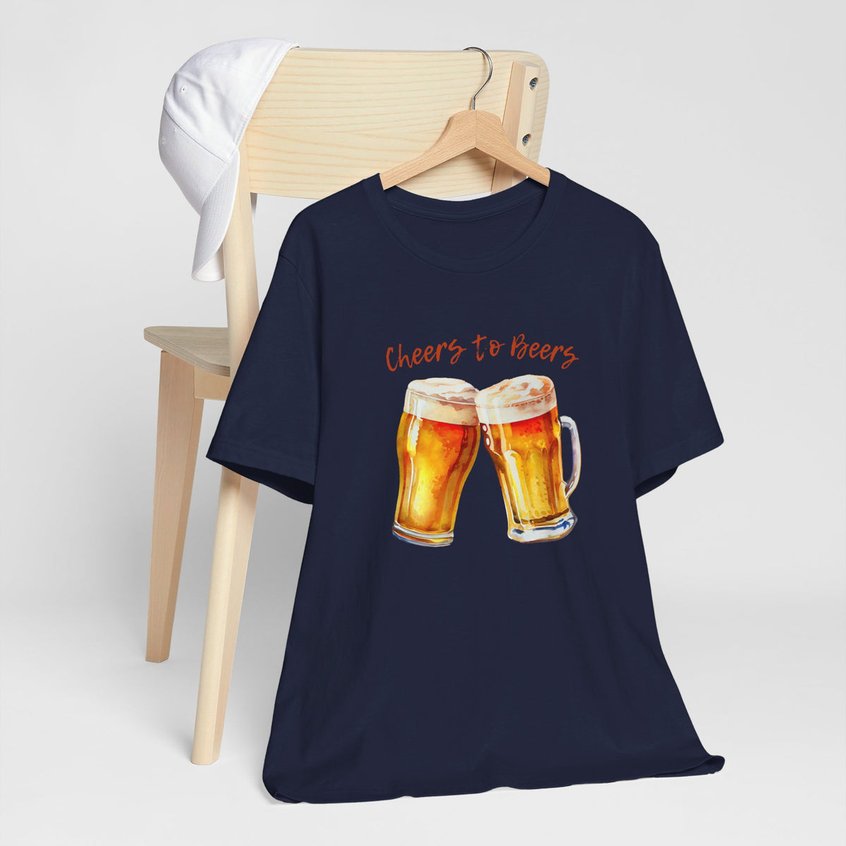 Beers Graphic T-shirts Short sleeve Soft cotton Beer lover Unisex Summer