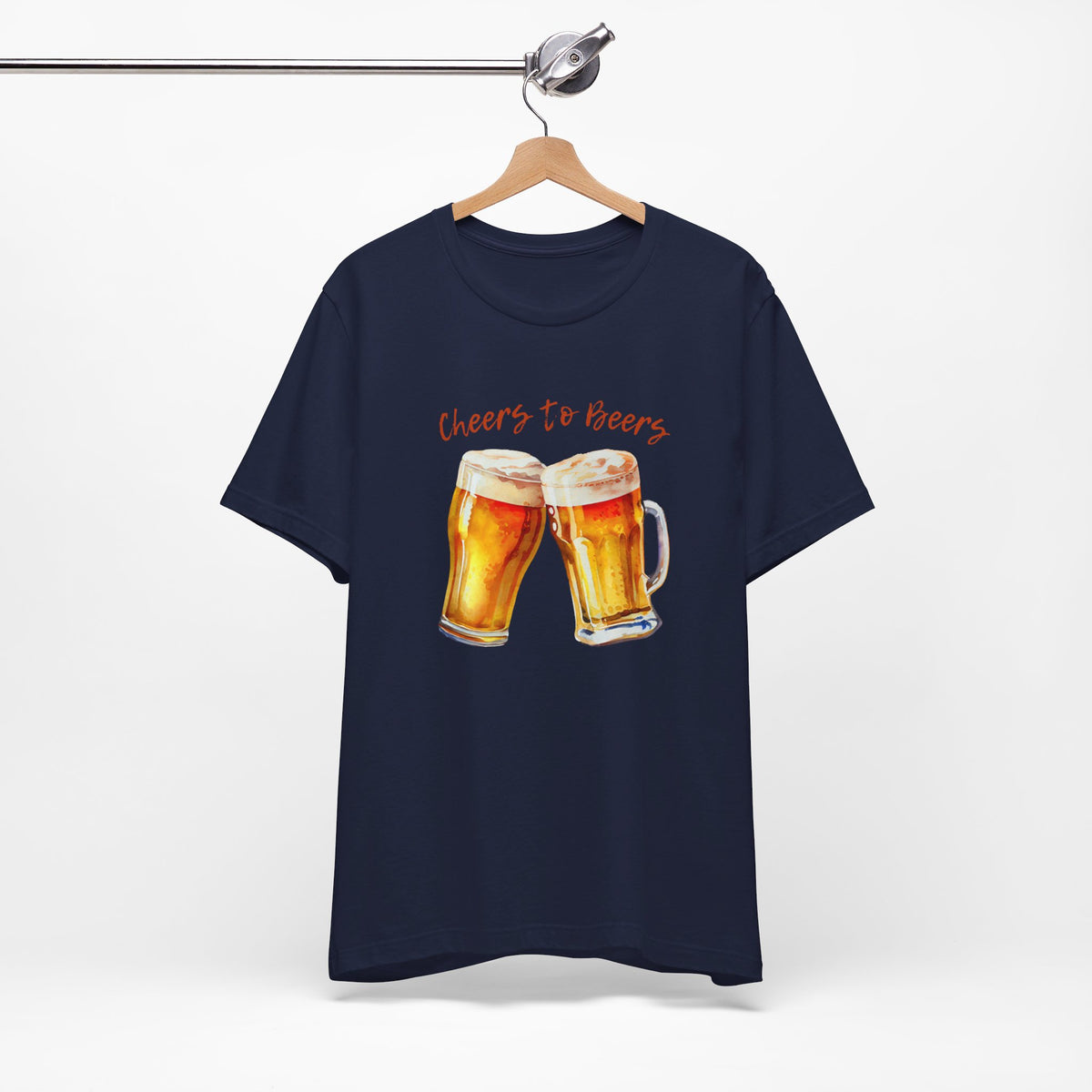 Beers Graphic T-shirts Short sleeve Soft cotton Beer lover Unisex Summer
